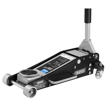 Aluminium and Steel Racing Trolley Jack, 2.5 Tonne: No.TJ250AS