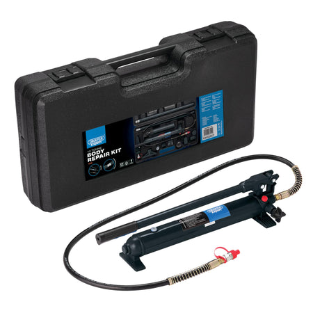 Draper Expert Hydraulic Body Repair Kit, 10 Tonne (14 Piece): No.BRKIT10