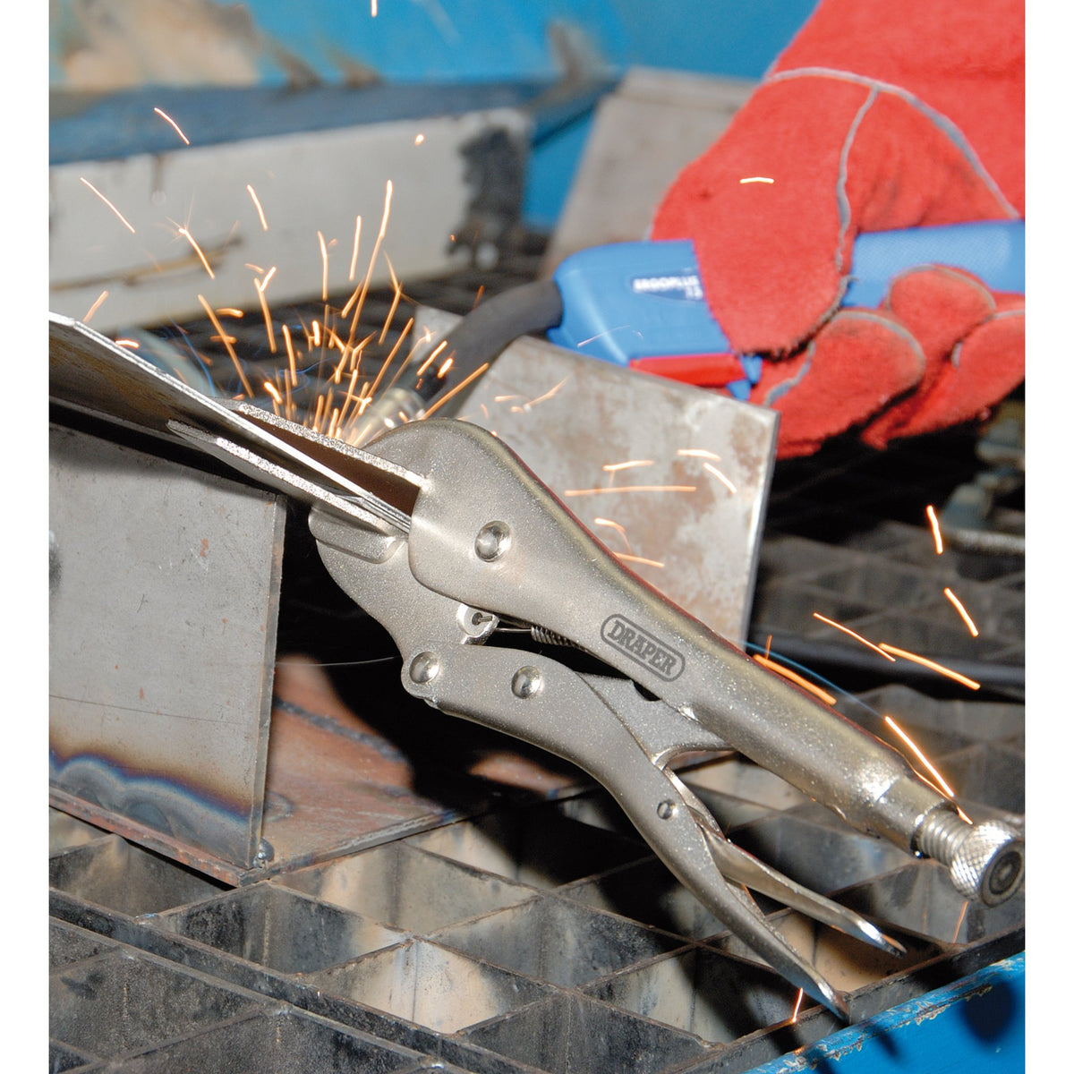 DRAPER 240mm Self Grip Sheet Metal Clamp: Model No.9010S
