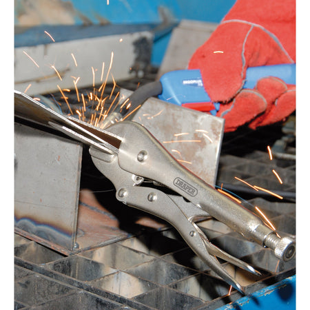 DRAPER 240mm Self Grip Sheet Metal Clamp: Model No.9010S