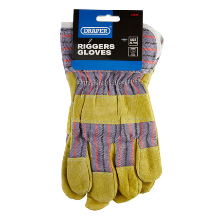 Rigger Gloves, Size XL/10 (Pair) : Model No. RGA/2