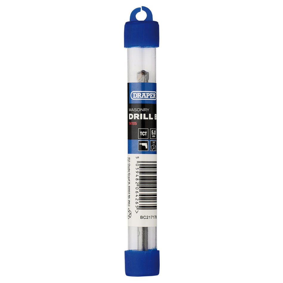 TCT Masonry Drill Bit, 5.0 x 85mm : Model No. DBMS