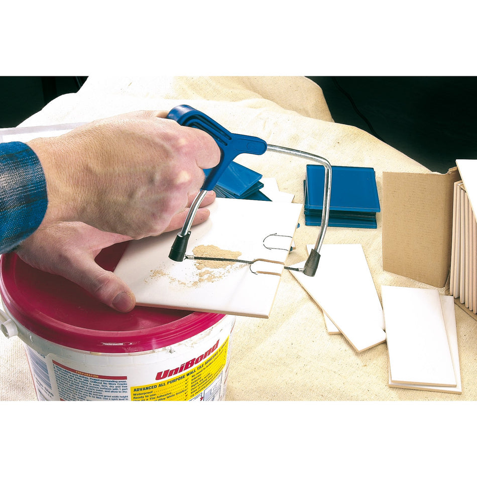 DRAPER 150mm Deep Frame Tile or Rod Saw and Blade: Model No.8903RS