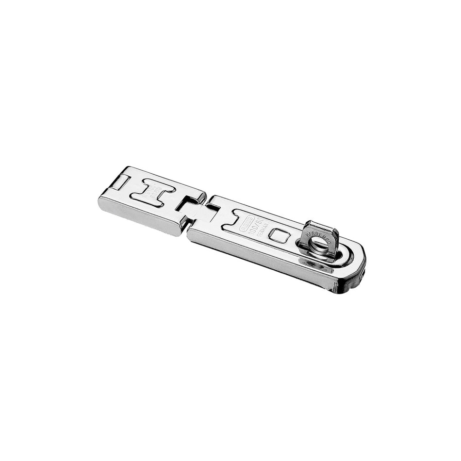 ABUS 100/100 100mm DG Hinged Hasp & Staple Carded