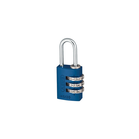 ABUS 145/20 20mm Aluminium Combination Padlock Blue 46568