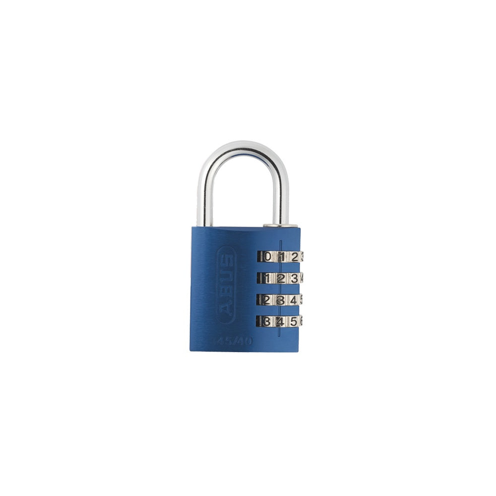 ABUS 145/40 40mm Aluminium Combination Padlock Blue 49523