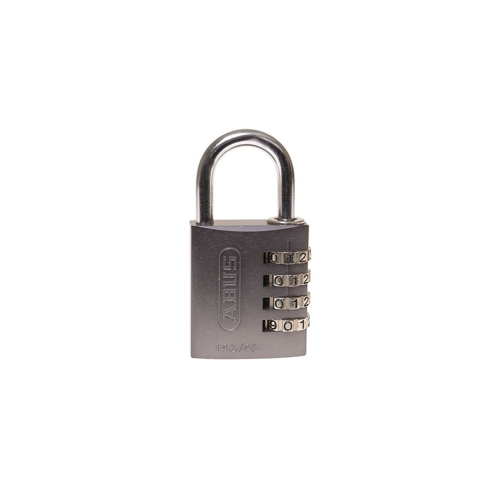 ABUS 145/40 40mm Aluminium Combination Padlock Titanium 49551