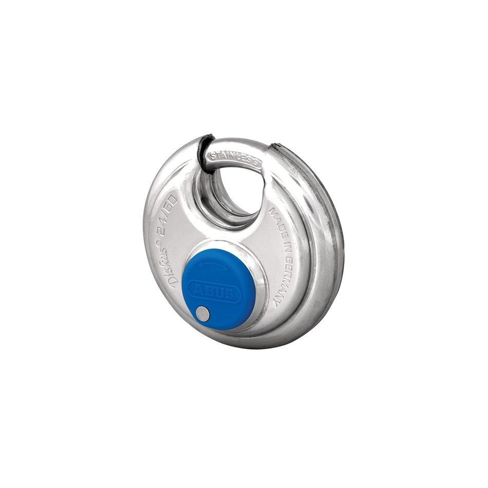 ABUS 24IB/60 60mm Diskus Padlock Stainless Steel