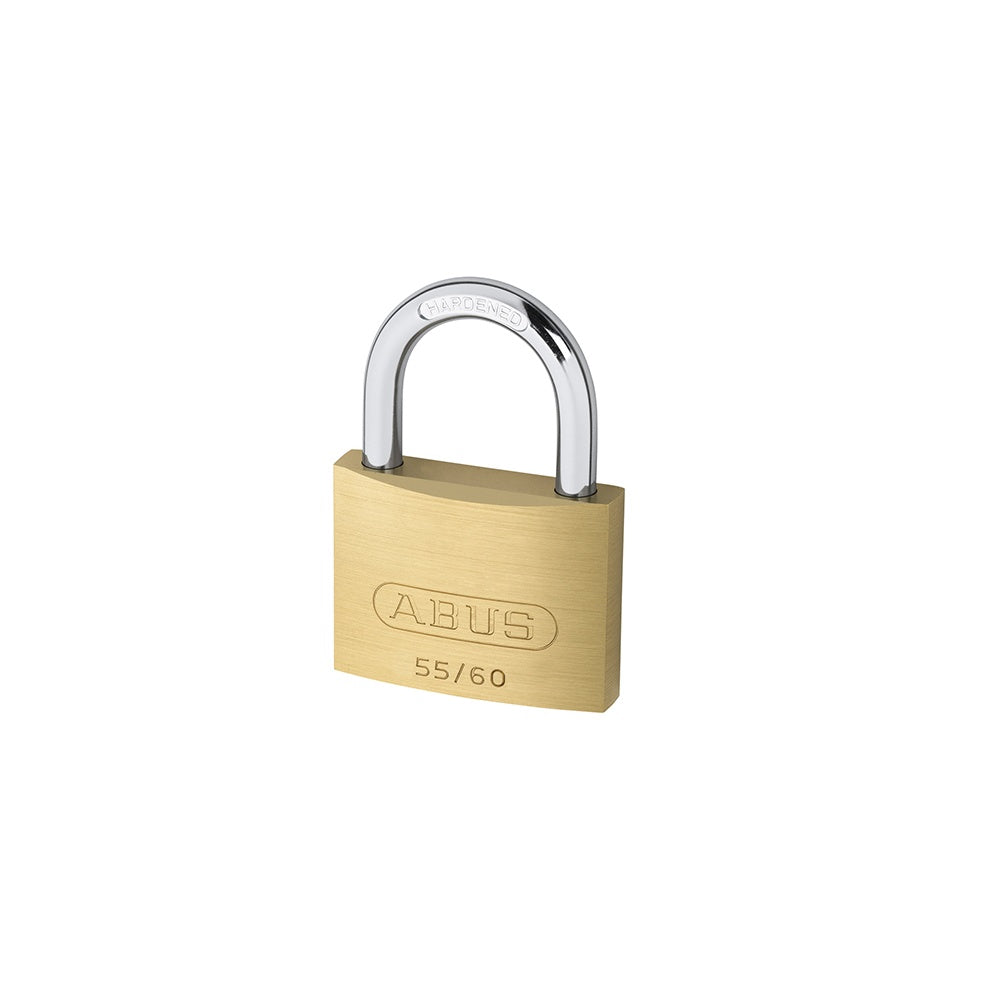 ABUS 55/60 60mm Brass Padlock Carded