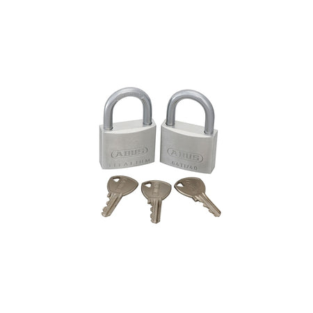 ABUS 64TI/40 Titalium Padlock 40mm Twin Pack