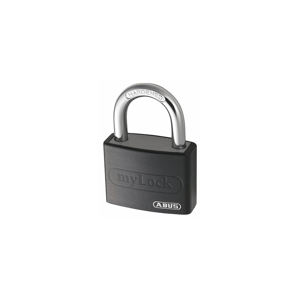 ABUS T65AL/40 40mm My Lock Aluminium Padlock Black Body 50036