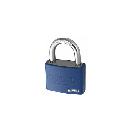 ABUS T65AL/40 40mm My Lock Aluminium Padlock Blue Body 50008