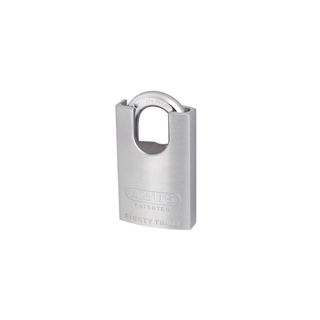 ABUS 83/50C 50mm Chrome Plated Brass Padlock Hardened Close Shackle