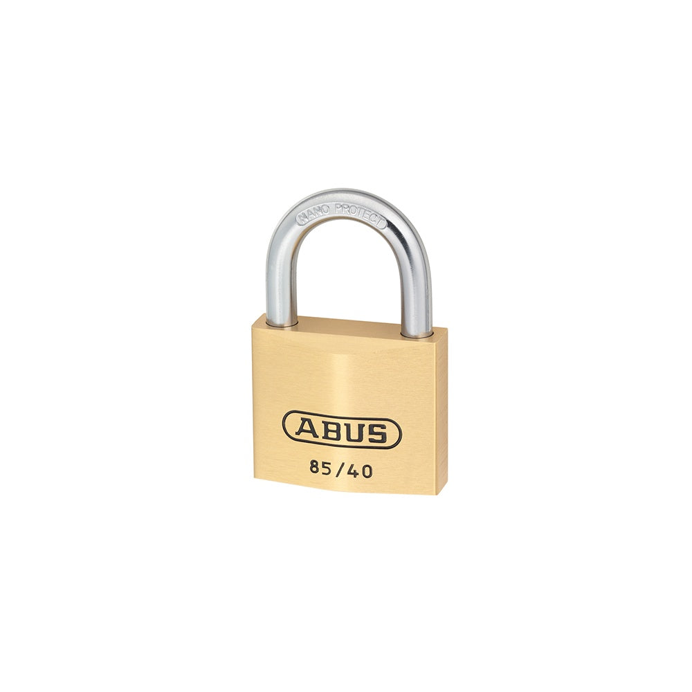 ABUS 85/40 40mm Brass Padlock Carded