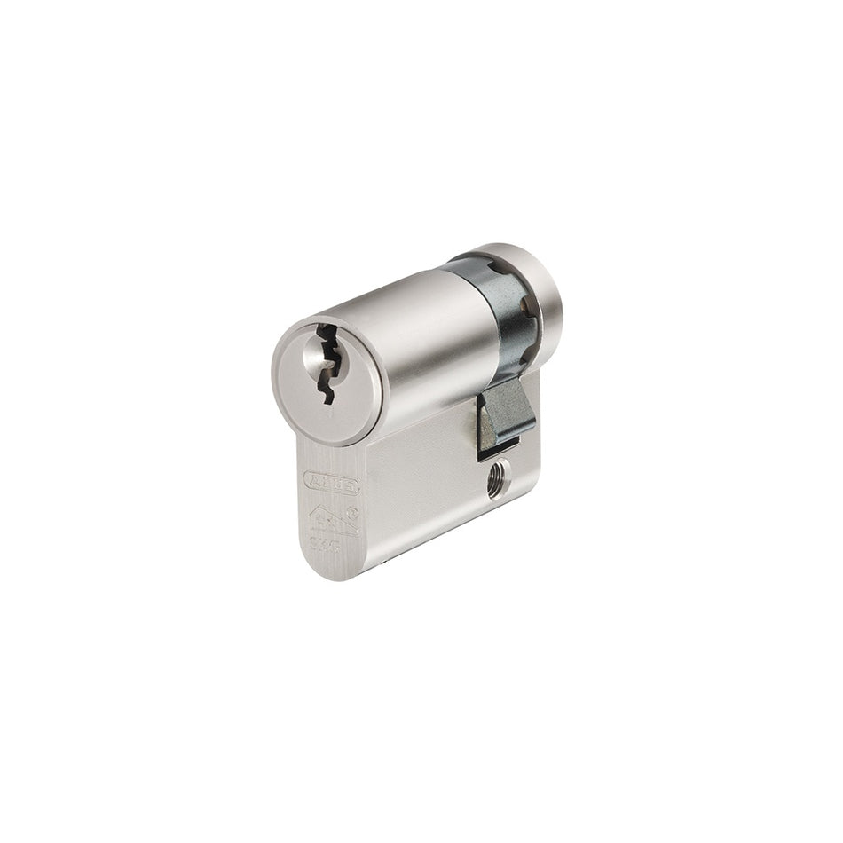 ABUS E60NP Euro Half Cylinder Nickel Pearl 10mm / 50mm