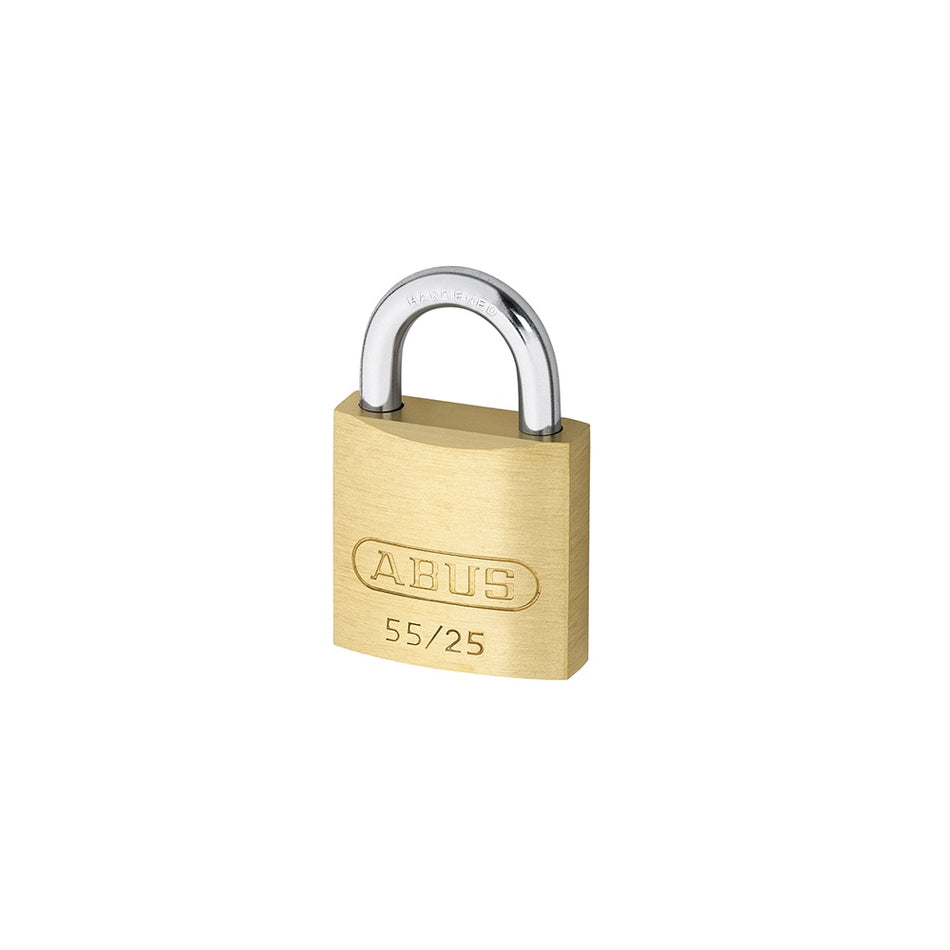 ABUS 55/25 25mm Brass Padlock Keyed 5251