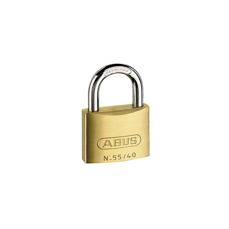 ABUS 55/40 40mm Brass Padlock Keyed 5402
