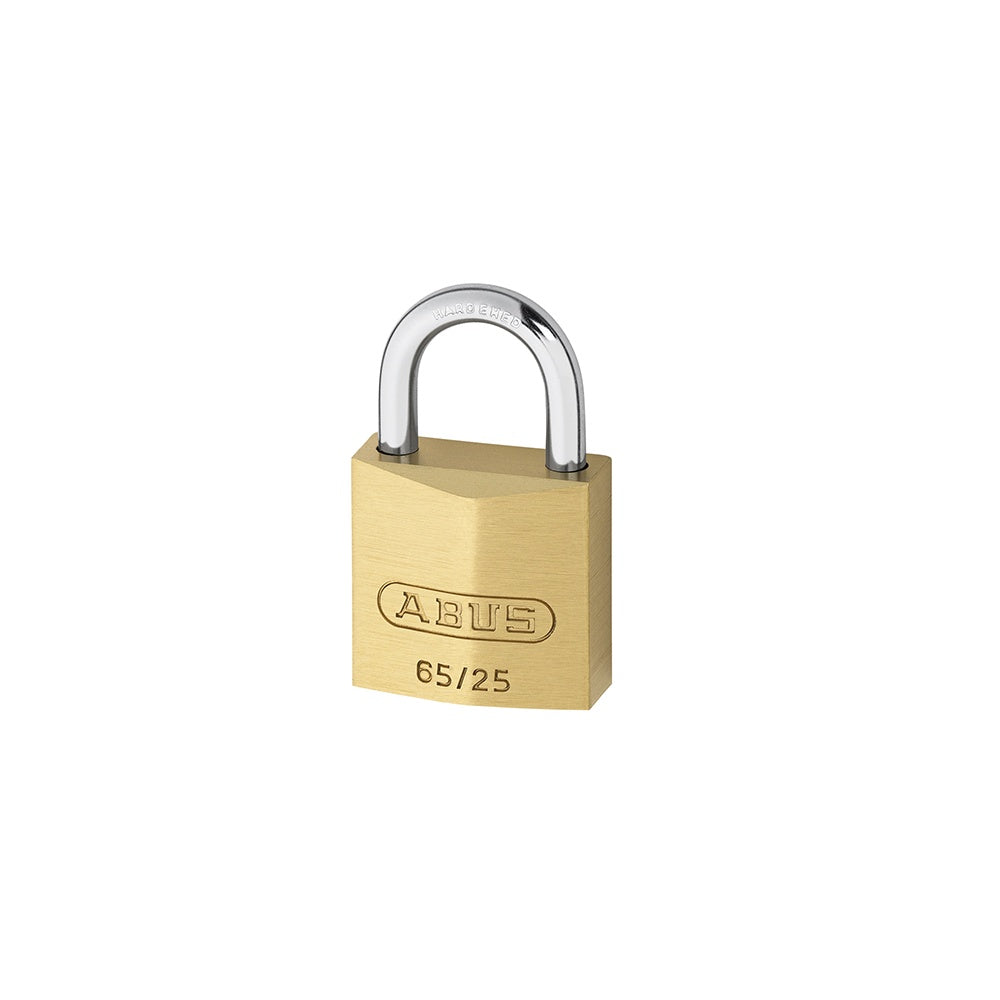 ABUS 65/25 25mm Brass Padlock Keyed 254