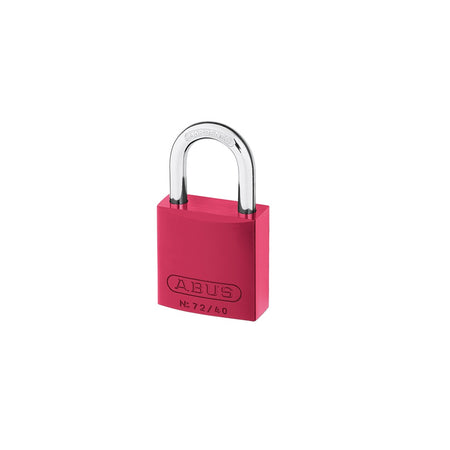 ABUS 72/40 40mm Aluminium Padlock Red Keyed TT02162