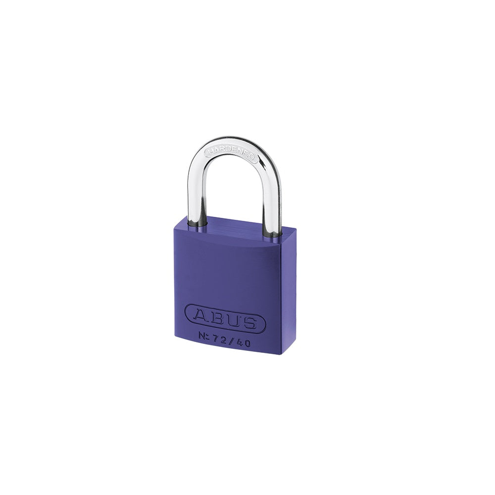 ABUS 72/40 40mm Aluminium Padlock Violet Keyed TT04072