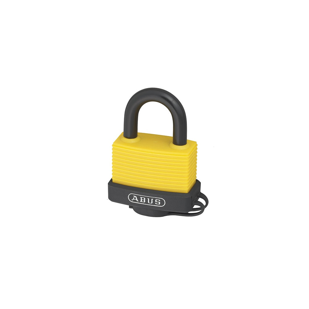 ABUS 70AL/45 45mm Aluminium Padlock Yellow Keyed 6401