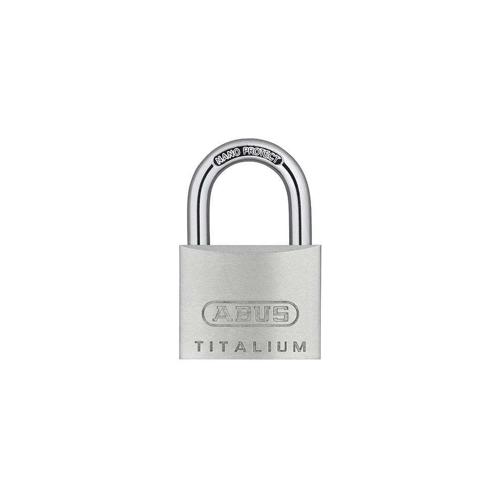 ABUS 64TI/40 Titalium Padlock 40mm Keyed KA6412
