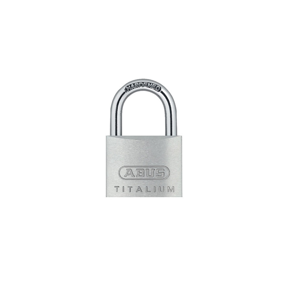 ABUS 64TI/20 Titalium Padlock 20mm Keyed KA6205