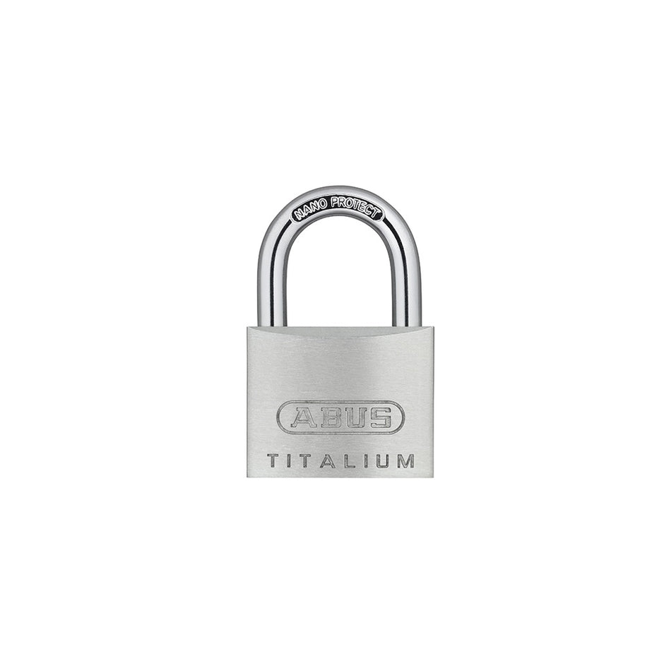 ABUS 64TI/30 Titalium Padlock 30mm Keyed KA6311