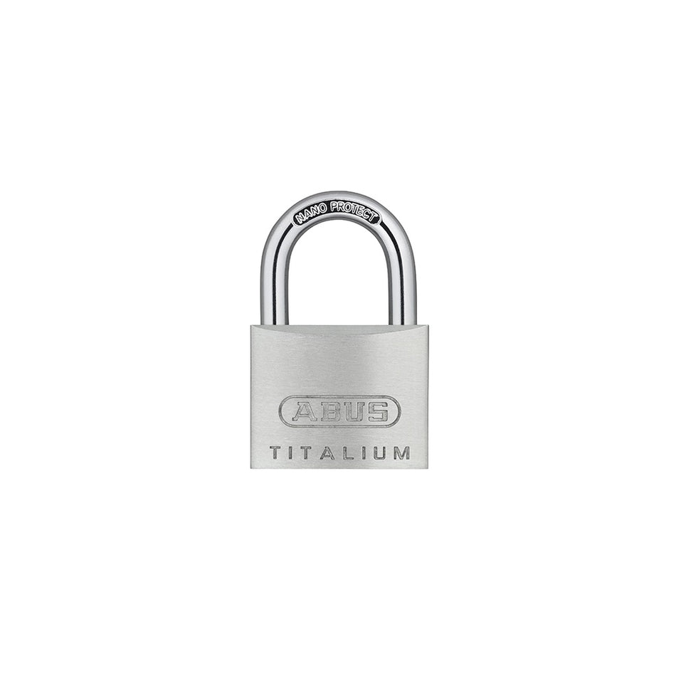 ABUS 64TI/50 Titalium Padlock 50mm Keyed KA6512