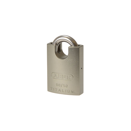 ABUS 90RK/50 Titalium Padlock Closed Stainless Steel Shackle Keyed KA2745