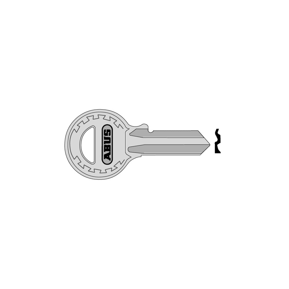 ABUS 84/40 40mm R Key Blank