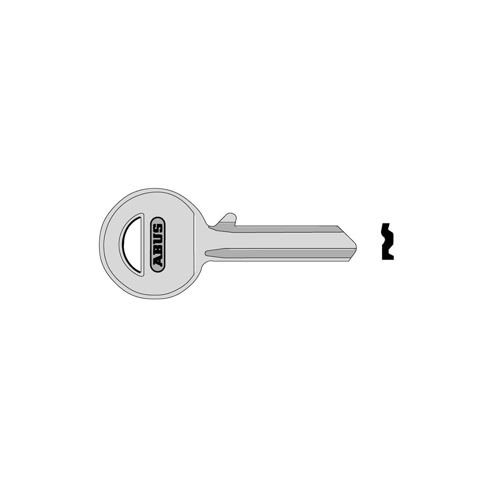 ABUS 85/40 40mm Right Hand Key Blank