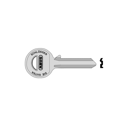 ABUS 85/50 50mm +60 Right Hand Key Blank