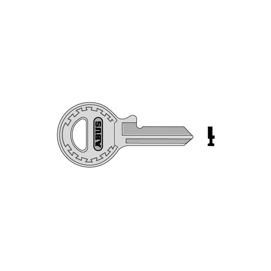 ABUS 65/15 Right Hand Key Blank 09328
