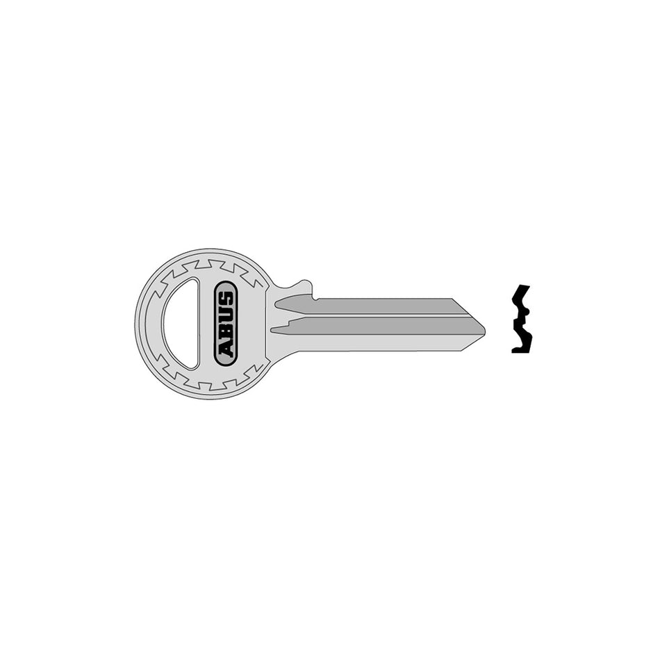 ABUS 65/50 50mm +60 New Key Blank