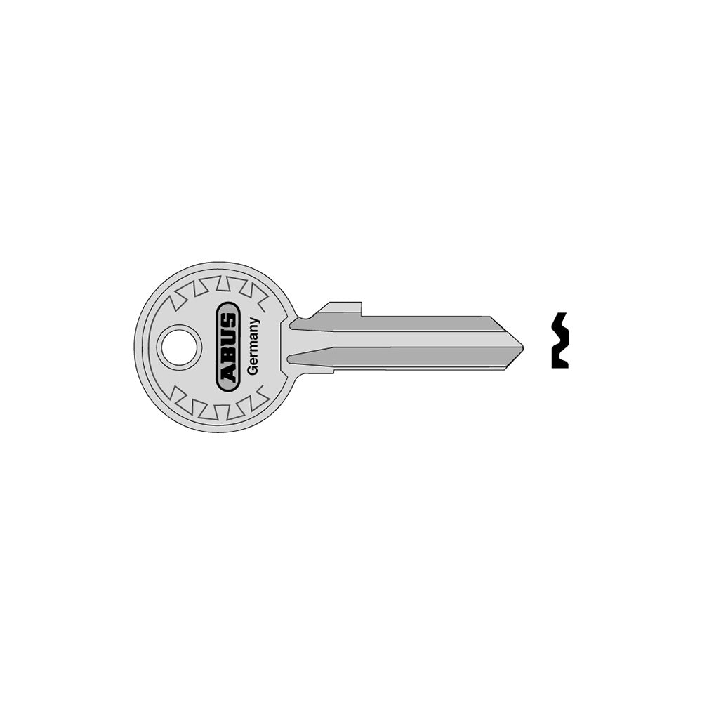 ABUS 24-26-28 Right Hand 4/5 Key Blank