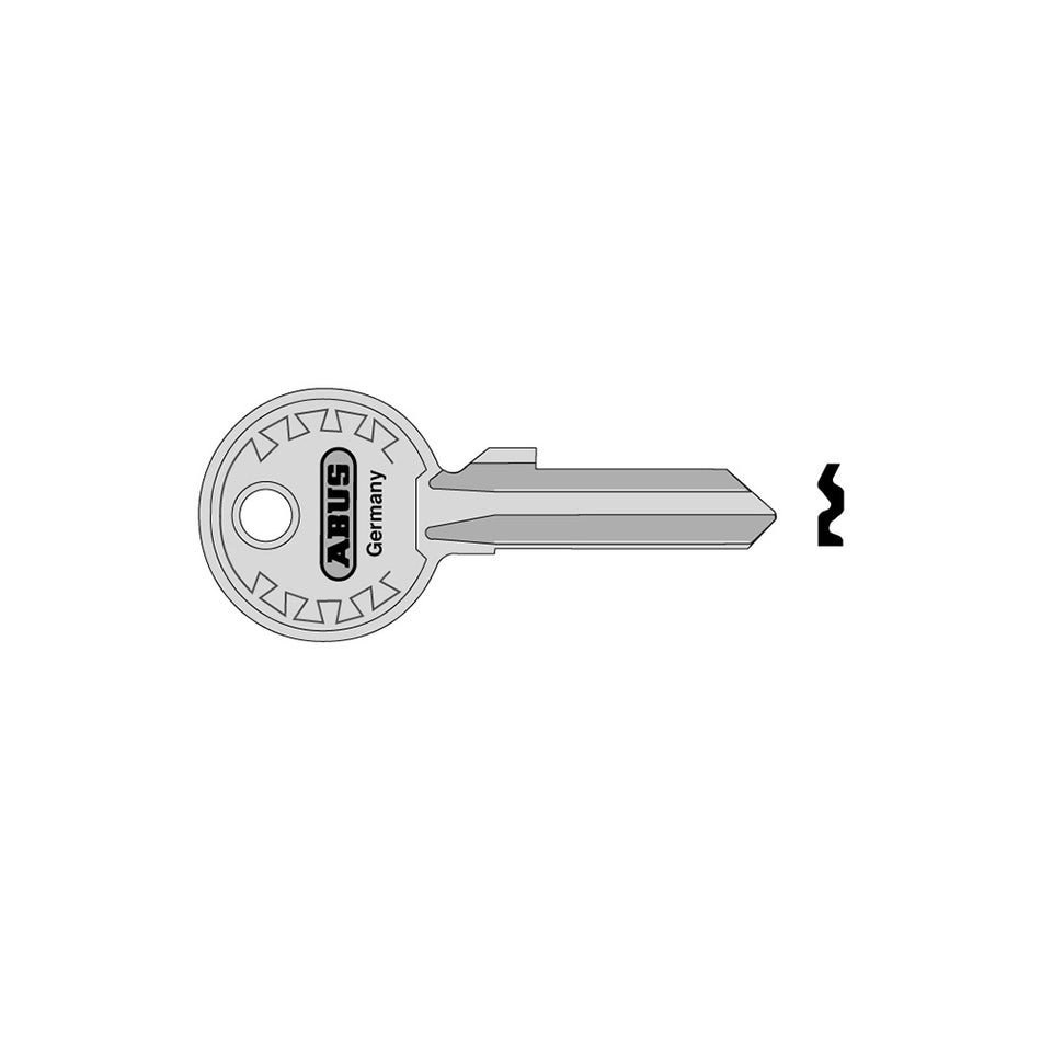 ABUS 24-26-28 Right Hand 4/5 Key Blank