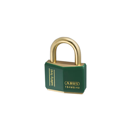 ABUS T84MB/40 40mm Green Safety First Rustproof Padlock
