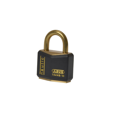 ABUS T84MB/30 30mm Black Rustproof Padlock Carded