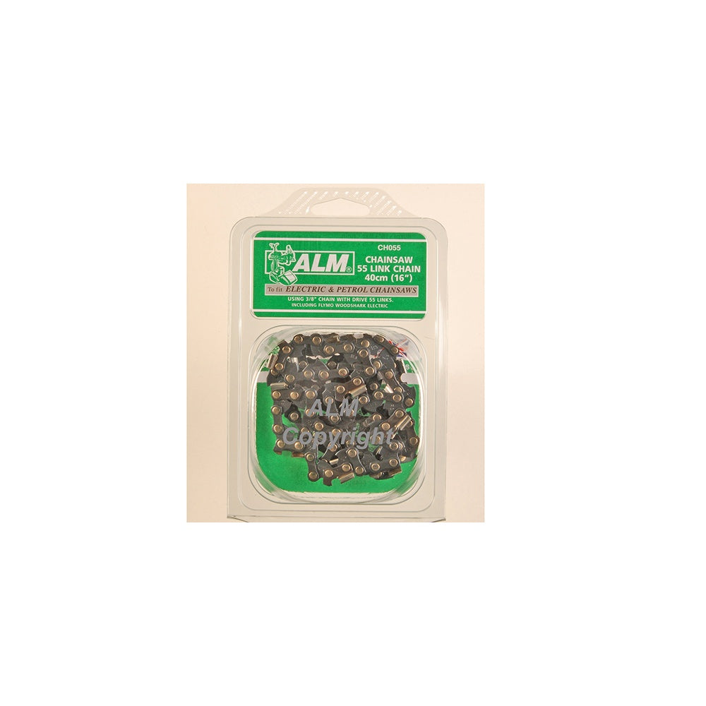 ALM Manufacturing CH055 Chainsaw Chain 3/8 in x 55 links - Fits 40 cm Bars