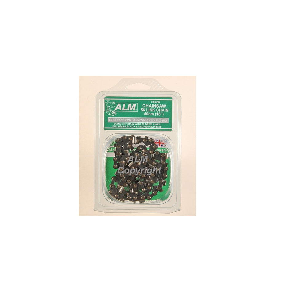 ALM Manufacturing CH056 Chainsaw Chain 3/8 in x 56 links - Fits 40 cm Bars