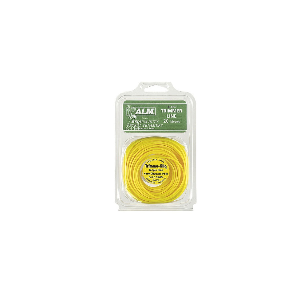 ALM Manufacturing SL004 Medium-Duty Petrol Trimmer Line 2.4 mm x 20 m