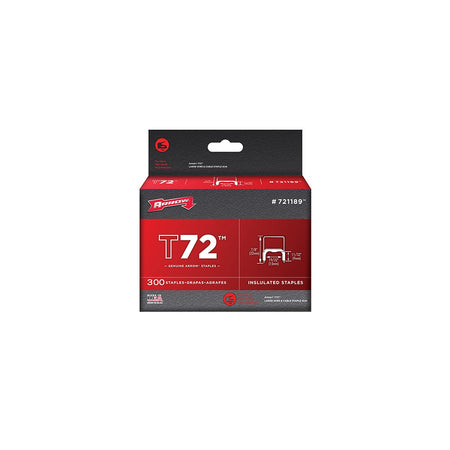 Arrow T72 Insulated Staples 9mm x 15mm Box 300