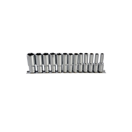 BlueSpot Tools Deep Socket Set of 13 Metric 3/8in Square Drive