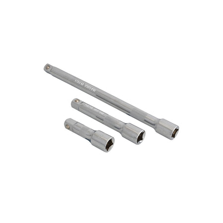 BlueSpot Tools 1/2in Square Drive CV Extension Bar Set 3 Piece