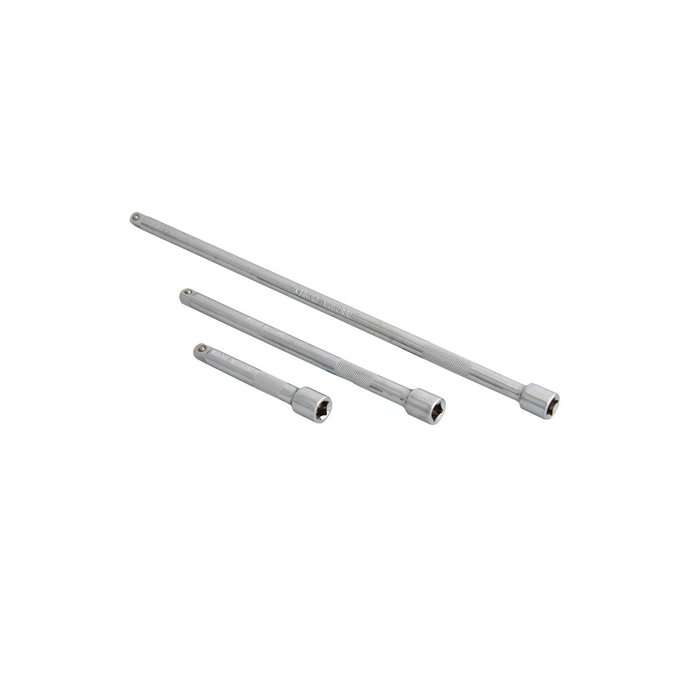 BlueSpot Tools 1/4in Square Drive CV Extension Bar Set 3 Piece