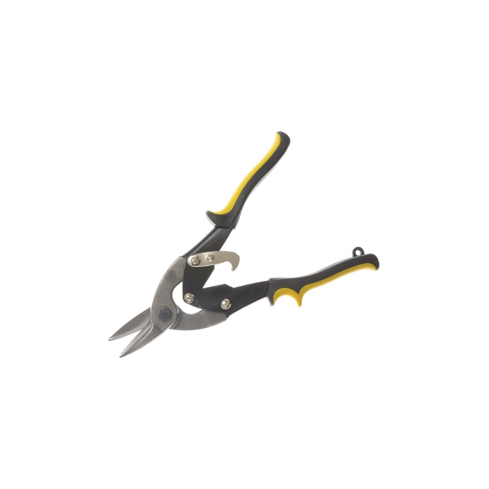 BlueSpot Tools Yellow Aviation Snips Straight Cut 250mm