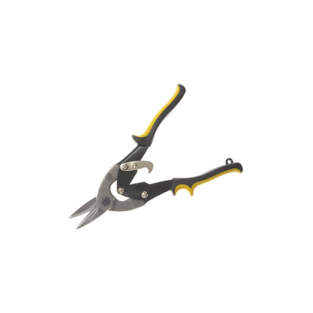 BlueSpot Tools Yellow Aviation Snips Straight Cut 250mm