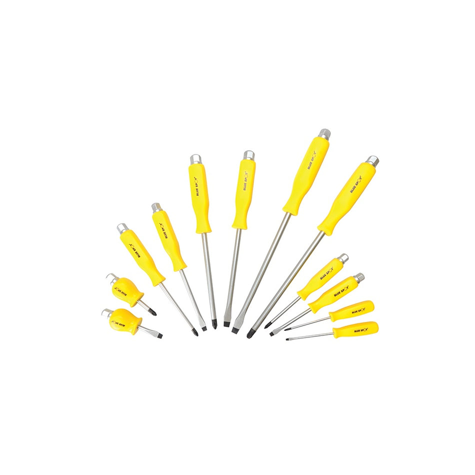 BlueSpot Tools Hex Drive Screwdriver Set 12 Piece
