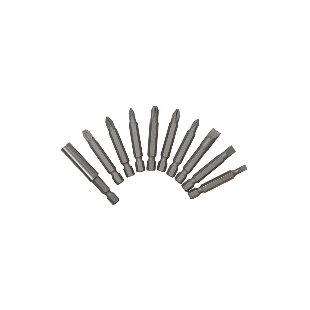 BlueSpot Tools Power Bit Set Std 10 Piece